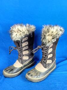 Sorel Womens Joan of Arctic Boots Size 10