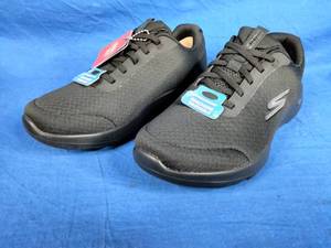 New Skechers Womens GOwalk Joy-Ecstatic Slip-On Sneaker Black Size 11W