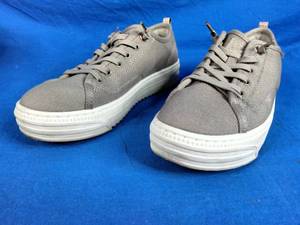 BOBS from Skechers Womens Copa Casual Shoe Taupe Size 9