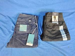 2 New Ladies Denim Jeans Size 10 Gap and Jag
