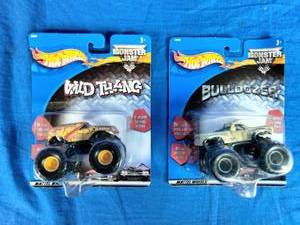 New 2 Mattel Hot Wheel Monster Jam Trucks 164