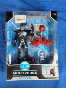 New McFarlane Blackest Night Deathstorm DC Build A Figure 7