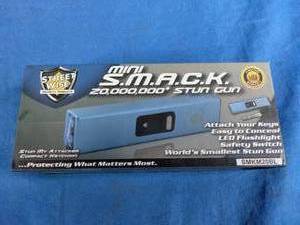 New Streetwise Mini SMACK 20,000,000 Stun Gun - Blue