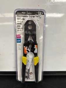 lot 103 image: Apollo 69PTKH0014C Crimp Combo Tool, 12 to 34 Inch Crimping, Comfort-Grip Handle