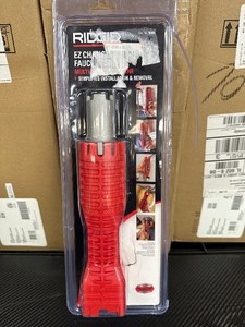 lot 107 image: Rigid EZ Change Plumbing Wrench Faucet Installation and Removal Tool
