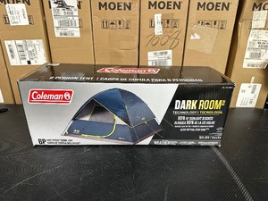lot 28 image: Coleman 6-person Dark Room Fast Pitch Dome Tent 10 x 10 x 6 height - Blocks 90% of Sunlight