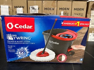 lot 71 image: O Cedar EasyWring Deep Clean Microfiber Spin Mop System