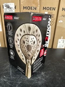 lot 89 image: Delta In2ition 5 Setting H2Okinetic w MagnaTite Shower Head w Spotshield Brushed Nickel