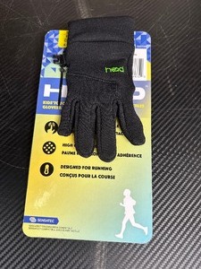 lot 124 image: New Head Children Gloves Size Small With Touchscreen Black  Green