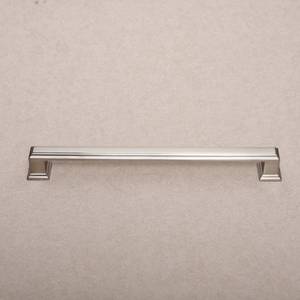lot 142 image: 10 Pack Sapphire Octa Series 8 12  7-12 Center-to-Center Modern Satin Nickel Cabinet Handle Pull Satin Nickel