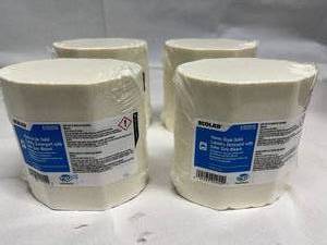 lot 45 image: Lot of 4 NEW Ecolab 6102018 Home-Style Solid Laundry Detergent with Color Safe Bleach