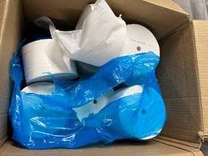 lot 6A image: Lot Of New&nbspGeorgia-Pacific GP Pro 19375 Compact Coreless 2-Ply Recycled Toilet Paper 10 Rolls - Loose pack