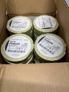 lot 70 image: Lot of 36 NEW Getinge 1 Assure Sterilization Indicator Tape - Green