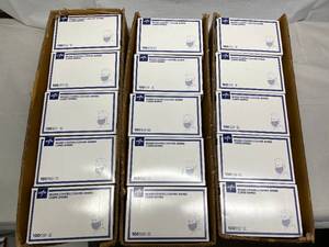 lot 78 image: 1 Case NEW Medline 100-Pack Spunbond Polypropylene Beard Covers - One Size Fits Most, White