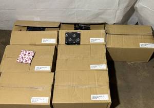 lot 126 image: Pirate and Pink Ladybug Facemask Mask Lot - New Cases