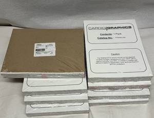 lot 137 image: Lot of Mixed Brand NEW Recording Chart Paper Marquette (Nissha, CardioGraphics)