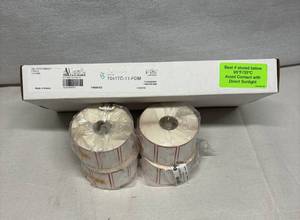 lot 89 image: NEW PDC CompuBand Direct Thermal Labels - Mixed Lot of Labels with identification as shown. 