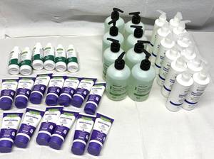 lot 93 image: Lot of Mixed Brand Skin Creams, Shampoo & Body Wash, and Hand Sanitizers (Medline, McKesson, McCord)