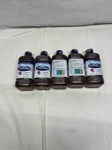 lot 106 image: Lot of 5 NEW Abbott 33.8 fl. oz. Pedialyte Electrolyte Solutions - Grape Flavor