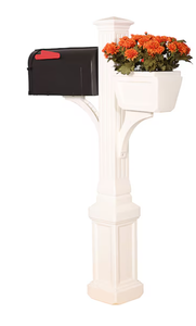 lot 22 image: Postal Pro The Estate Mailbox Post with Planter