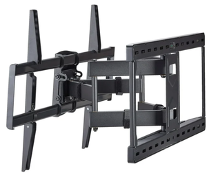 lot 202 image: onn. Full Motion TV Wall Mount for 50 to 86 TVs, up to 15° Tilting