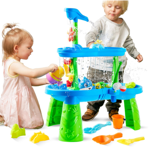 lot 220 image: Water Table for Toddlers, 3-Tier Water Sand Table