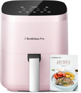 lot 222 image: Beelicious 8-in-1 4QT Smart Air Fryer -Pink
