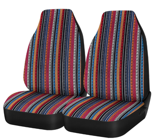 lot 331 image: Auto Drive 2pc Boho Seat Cover-Universal Fit