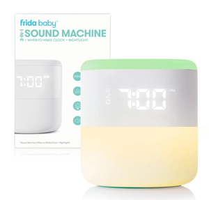 lot 138 image: Frida Baby 3-in-1 Bluetooth White Noise Sound Machine, Gentle Sunrise Sleep Trainer Nightlight