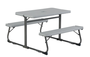 lot 141 image: Your Zone Folding Kids Picnic Activity Table for Ages 3-8