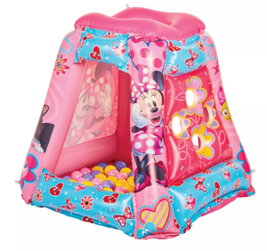 lot 552 image: Minnie Mouse Inflatable Kids Ball Pit Playland