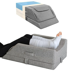 lot 609 image: 3PCS KingPavonini Adjustable Leg Elevation Pillows for Swelling After Surgery