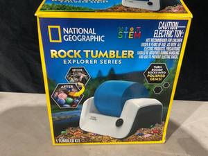 lot 308 image: National Geographic Rock Tumbler Science Set for Child or Teen Ages 8 Years and up