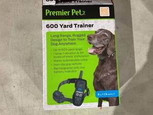 lot 311 image: Premier Pet 600 Yard Remote Trainer