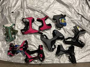 lot 324 image: LOT OF 9 EasySport Dog Harness