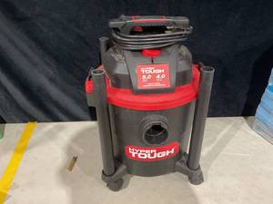 lot 335 image: Hyper Tough 5 Gallon WetDry Vacuum for the Car, Garage, Home or Workshop