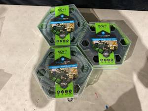 lot 337 image: LOT OF 3 HydroTech 50 ft Expandable Garden Hoses
