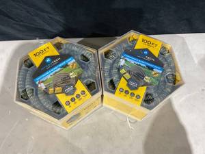 lot 338 image: LOT OF 2 HydroTech 100 ft Expandable Garden Hoses