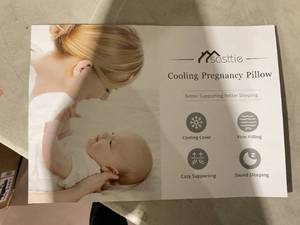 lot 353 image: Sasttie Cooling Pregnancy Pillow for Sleeping