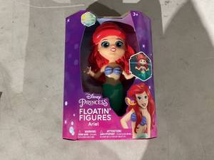 lot 360 image: LOT OF 4 Swimways Disney Princess Ariel Floatin Figures