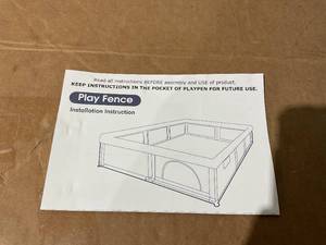 lot 215 image: Baby Playpen
