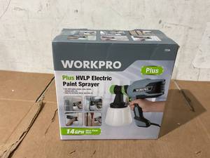 lot 229 image: WorkPro Plus 14GPH Electric Paint Sprayer, 120 Volt, Model 2234