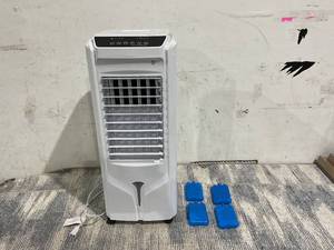 lot 625 image: 1800 CFM Swamp Cooler, 3-IN-1 Evaporative Air Cooler with Remote Control,4.2Gal Water Tank,120° Swing