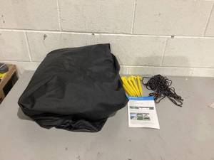 lot 422 image: 15 Ft Round Winter Pool Covers for Above Ground Pools