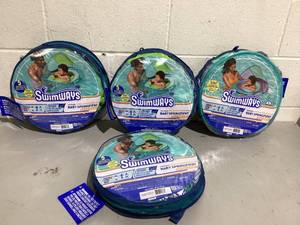 lot 482 image: LOT of 4 Swimways Baby Spring Float