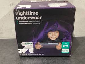 lot 550 image: Nighttime Underwear - Size SM - 42ct - Up&Up