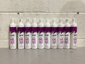 lot 693 image: LOT OF 10 Not Your Mothers Curl Talk Refreshing Curl Foam, 8 fl oz