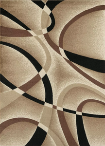 lot 558 image: Luxe Weavers Modern Abstract Geometric Area Rug