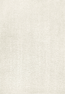 lot 561 image: Mainstays Traditional Solid Ivory Shag Indoor Area Rug