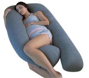 lot 629 image: Pharmedoc Pregnancy Pillows, U-Shape Full Body Pillow
